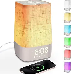 Будильник зі світанком MILFECH, 30 природних звуків, нічник, Wake Up Light
