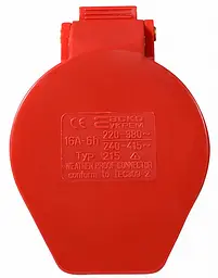Розетка переносна P5 16А IP44 3P+N+PE ГП АСКО-УКРЕМ (A0080020003) - мініатюра 3