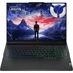 Ноутбук Lenovo Legion Pro 7 16IRX9H, Intel Core i9-14900HX, 5.8GHz, 16 WQXGA, 2.5K, 240Hz, 32GB DDR5, 5600MHz, 1TB, NVIDIA GeForce RTX 4080 12GB, Free DOS