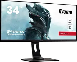 Б/В ігровий монітор 34" Iiyama GB3461WQSU-B1 UltraWide 144Hz - мініатюра 2