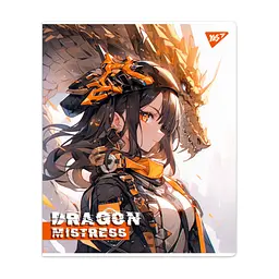 Зошит Yes Dragon mistress А5 18 аркушів клітинка (767516), в асортименті - мініатюра 5