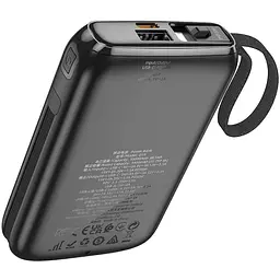 Павербанк Hoco Q19 Lucky 10000 mAh 30W QC/PD Black - мініатюра 4