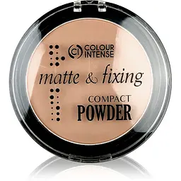 Пудра для обличчя Colour Intense Matte & Fixing матуюча 12 г (01 натуральний) - мініатюра 2