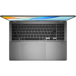 Ноутбук ASUS Vivobook 16 Flip TP3607AA-SI044X (16 F OLED, Intel Core 9 386H, 32 GB, 1 TB, Intel HD, W11P) Matte Gray (90NB17B1-M002U0) - мініатюра 4