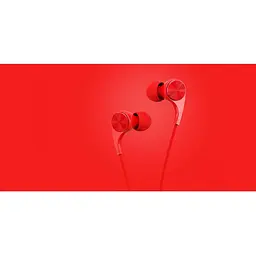 Дротові навушники Remax RM-569 3.5 mm 1.2 m Red - мініатюра 2