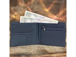 Жіноче портмоне натуральна шкіра Cortina 5035 Синє 12,5x9,5 см TONY PEROTTI acs0032504 - мініатюра 2