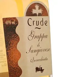 Грапа Crude Grappa Sangiovese Aged 40% 0.5 л - мініатюра 3