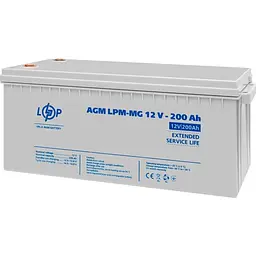 Акумулятор LogicPower AGM-MG 12V/200Ah/2400Wh [3875] [122556] - мініатюра 3