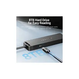 Концентратор VENTION USB 2.0 to 4xUSB 2.0 black (CHMBB) - мініатюра 4