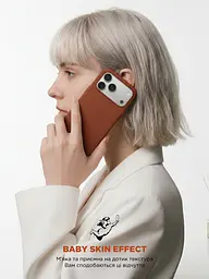 Силиконовый чехол с MagSafe для Apple iPhone 17 Pro Max, ICON2 MagCase, терракотовый, противоударный, панель с мягкой подкладкой, защита всего корпуса, поддержка беспроводной зарядки, совместим с защитными стеклами и пленками, ArmorStandart (ARM89024) - мініатюра 9