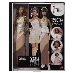 Колекційний набір Barbie You Create Barbie Basics Брюнетка (JJX35) - мініатюра 10