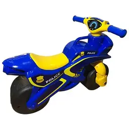 Мотобайк-біговел Doloni Toys Поліція музичний 0139/57 - мініатюра 2