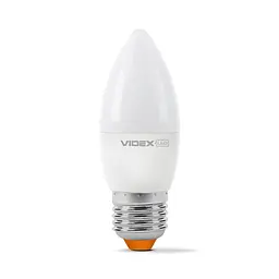Лампочка Videx LED C37e 7W E27 4100K (VL-C37e-07274) - мініатюра 1