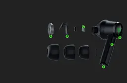 Навушники Razer Hammerhead True WL Pro Mic Black (RZ12-03440100-R3G1) - мініатюра 7