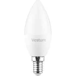 Світлодіодна лампа Vestum C37 6W 3000K 220V E14 1-VS-1304 - мініатюра 2