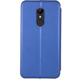 Шкіряний чохол-книжка Classy для Xiaomi Redmi 5 Синій - мініатюра 2