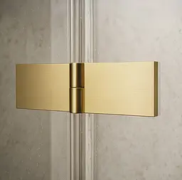 Розпашні душові двері Rea Atlas 120x200 ліві brushed gold REA-K4676 - мініатюра 6