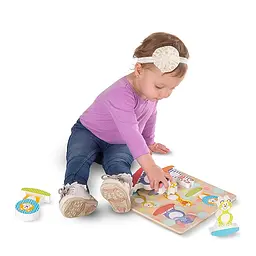 Формовий пазл-качалка Melissa&Doug Сафарі, 5 елементів (MD1886) - мініатюра 4
