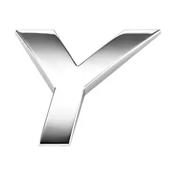 3D- літера: Y нахил MAK (30219)