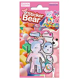 Конструктор Арт-ведмедик Pintietie 3D  колор (PTA0601S)