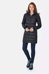 Пуховик Rab Deep Cover Parka wmns 14 Чорний - мініатюра 2