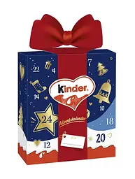 Адвент календар Kinder Ferrero Mix Geschenk Adventskalender Бант 214г.