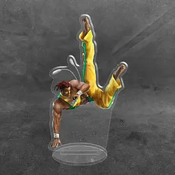 Акрилова колекційна фігурка Tekken - Едді Горду 15 см - мініатюра 2