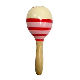 Дитяча дерев'яна іграшка Маракас Bambi MD 0361-2 розмір 12,5 см