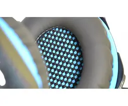 Навушники з мікрофоном Microlab G6 1,2 м Black+blue - мініатюра 3
