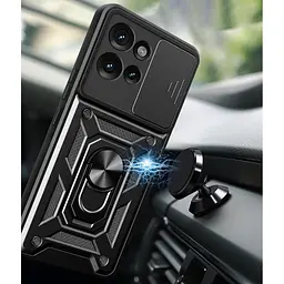 Чохол до мобільного телефона BeCover Military Motorola Edge 50 Black (713050) - мініатюра 4