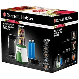 Блендер стаціонарний Russell Hobbs 25160-56 Explore Mix&Go Cool зелений (23744026002) - мініатюра 4