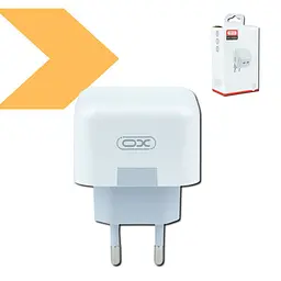 Мережевий зарядний пристрій XO L102 EU Dual Type-C Port 35W (33607-01_321)