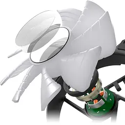 Вентилятор Darkflash INF8 White Bulk - мініатюра 3