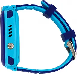 Смарт-годинник KID Watch Дитячий Розумний годинник GPS+WiFi з вологозахистом IP67 Синій з блакитним - мініатюра 3