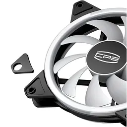 Комплект вентиляторів PcCooler F3 T120 120мм ARGB BK 3IN1 (F3 T120 ARGB BK 3IN1) - мініатюра 4