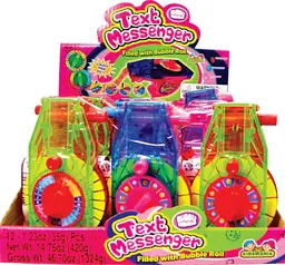 Жувальна гумка з диспенсером Bubble Mania Text Messenger Bubble Gum 35г - мініатюра 7
