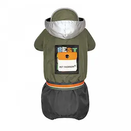 Дощовик Pet Fashion Jimi для собак, розмір XS, зелений (лімітована серія)