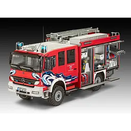 Збірна модель Revell Пожежна машина цистерна TLF 16/25 рівень 5, масштаб 1:24, 228 деталей (RVL-07586) - мініатюра 6