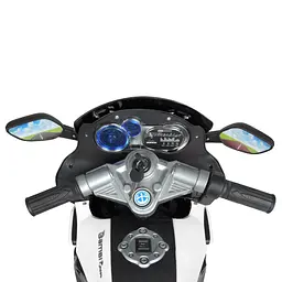 Дитячий електромобіль-мотоцикл Bambi Racer M 3681AL-1 до 60 кг - мініатюра 5