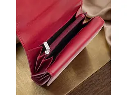 Жіночий гаманець натуральна шкіра Cortina 5115 rosso Червоний 14x10 см TONY PEROTTI acs0032527 - мініатюра 6