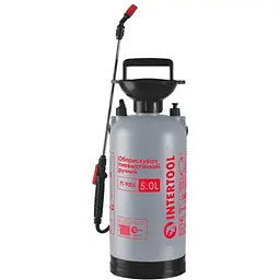 Обприскувач садовий ручний пневматичний Intertool FT-9005 5л