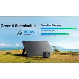 Зарядна станція Bluetti AC70 768Wh 218333mAh 1000W (PB931583) - мініатюра 6