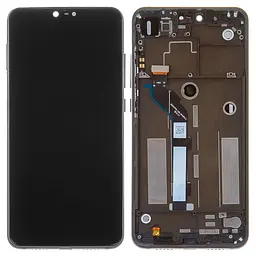 Дисплей для Xiaomi Mi 8 Lite 6.26, чорний, з рамкою, High , M1808D2TG