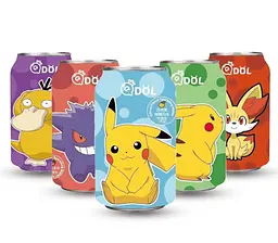Газований напій Qdol Pokemon Citrus Pikachu 330мл - мініатюра 5