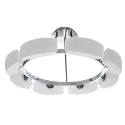 Люстра стельова Brille галогенна G9 40W CH (BR-01 329C/8)