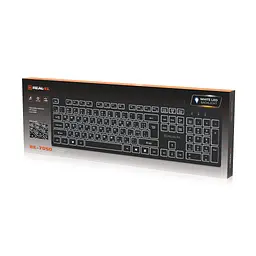 Клавіатура REAL-EL RK-7050 USB Black (EL123100054) - мініатюра 7