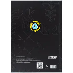 Щоденник шкільний Kite Cyber 170х238 мм чорний (K25-262-4) - мініатюра 2