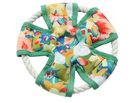 М'яке фрізбі для собак Derby Pet Garden - Cotton Rope Dog Frisbee Toy - мініатюра 1