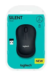 Миша Logitech M220 Silent Dark Gray (910-004878) [83488] - мініатюра 6