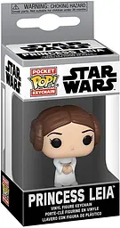 Фігурка-брелок Зоряні Війни Принцеса Лея Keychain Funko Pop Star Wars Princess Lea 4 см Trinket SW PL - мініатюра 2